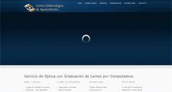 Desktop Screenshot of centrooftalmologicoaguascalientes.com